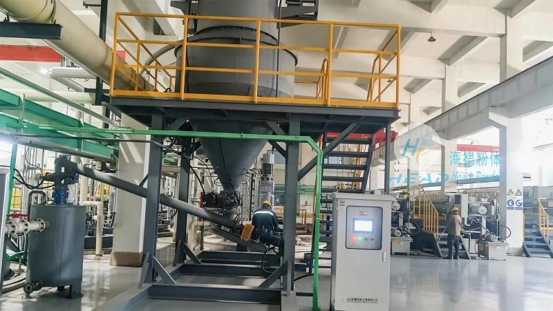 Estudio de caso del proyecto de transporte neumático en fase diluida para alimentos premix en una empresa de alimentación en Changde, Hunan