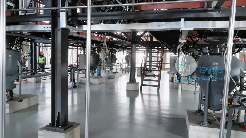 Proyecto de transporte neumático mixto de polvo de grafito para una empresa de baterías de litio en Hefei, Anhui