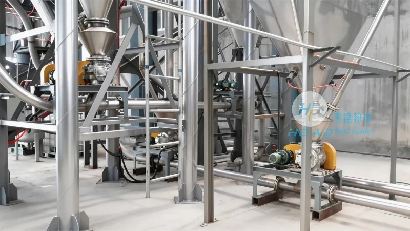 Principio del equipo de transporte neumático para pellets de residuos de algas
