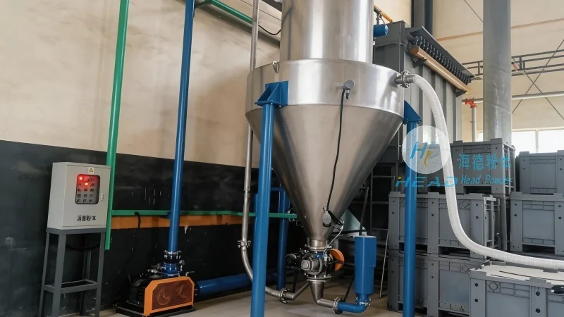 Un estudio de caso sobre el transporte pneumático en fase densa de polvo de escoria para una empresa de materiales de construcción en Jiaozuo, Henan