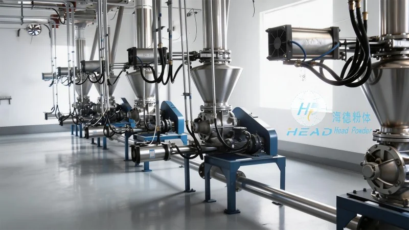 Estudio de caso de un proyecto de transporte neumático mixto de pellets de plástico para una empresa de plástico en Chengdu, Sichuan