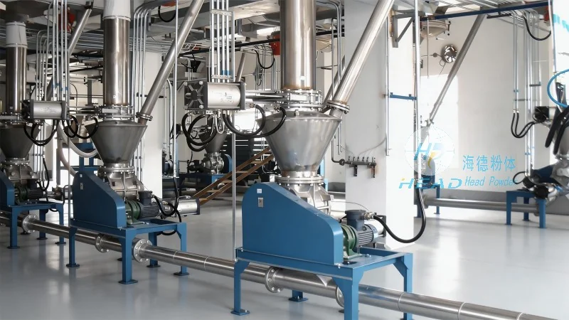 Estudio de caso de un proyecto de transporte neumático en fase densa para pellets de resina en una empresa química de Dalian, Liaoning