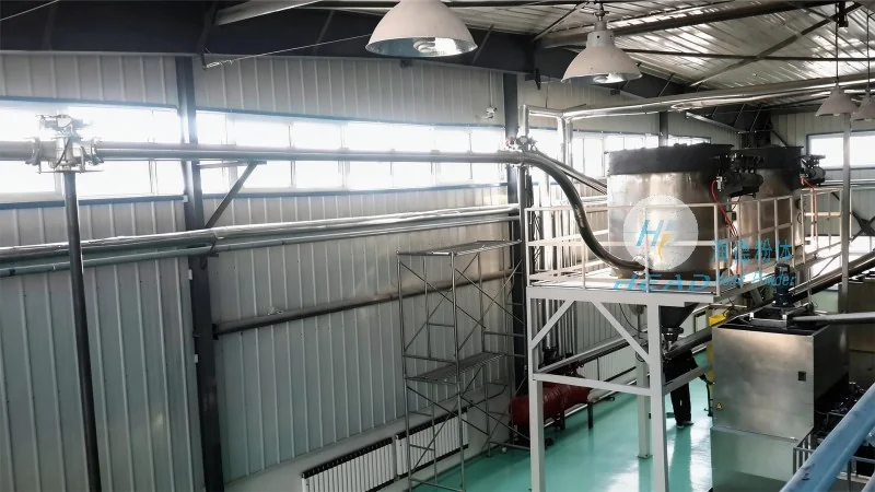 Estudio de caso del proyecto de transporte neumático a presión negativa para polvo de talco en una empresa química de Xinxiang, Henan