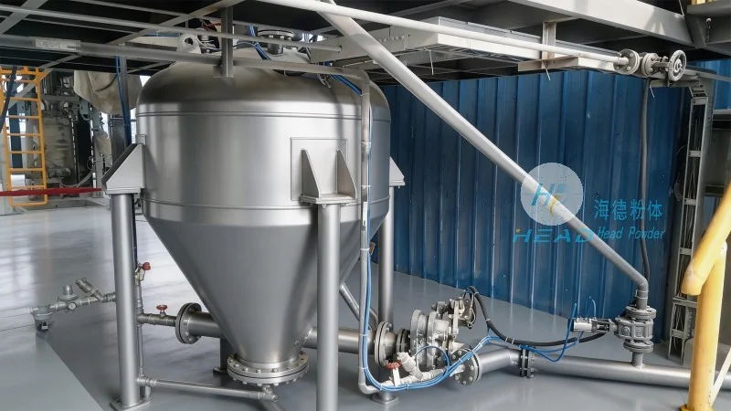 Proyecto de transporte neumático mixto con catalizador para una empresa petroquímica en Lanzhou, Gansu