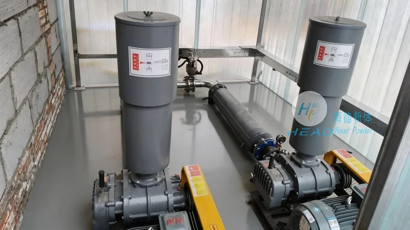Proyecto de transporte neumático en fase diluida de carbón pulverizado de una empresa minera en Longyan, Fujian