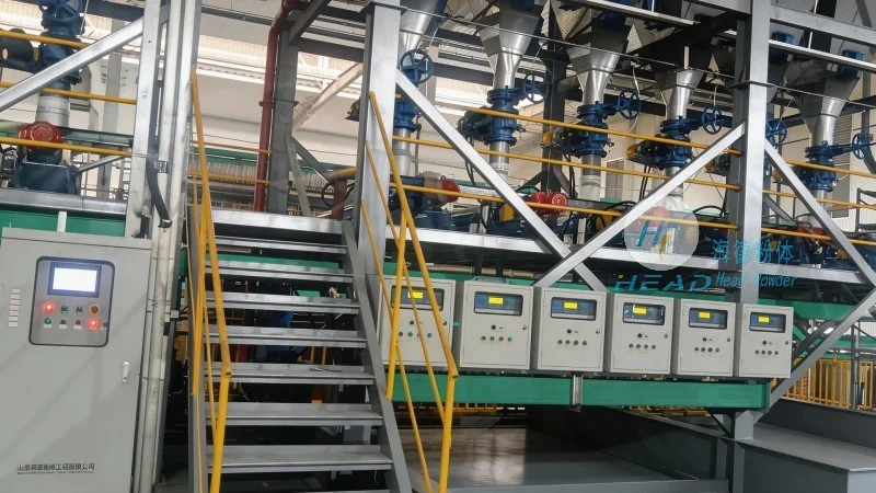 Estudio de caso sobre el transporte neumático en fase diluida de almidón de trigo para una empresa alimentaria en Dezhou, Shandong
