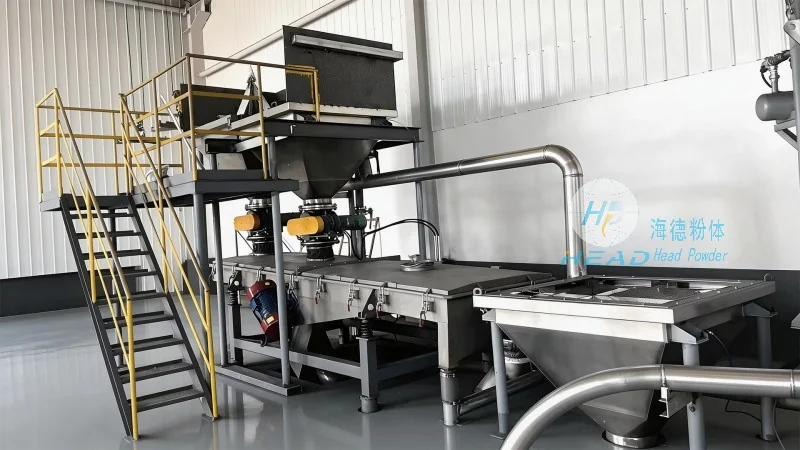 Estudio de caso sobre el proyecto de transporte neumático a presión positiva de polvo de mineral de manganeso para una empresa metalúrgica en Liushou, Guangxi