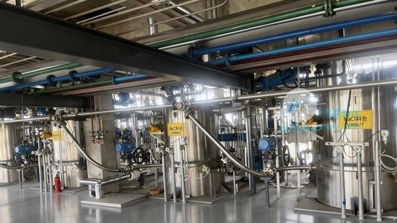 Estudio de caso de un proyecto de transporte neumático mixto para cloruro de amonio en una empresa química de Yichang, Hubei