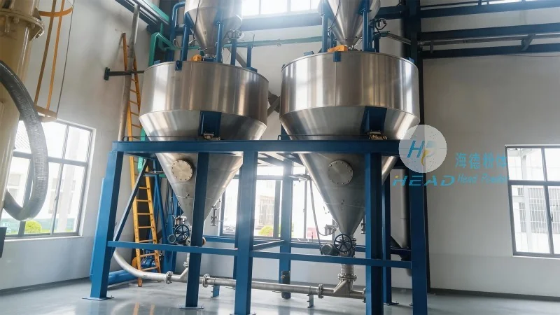 Estudio de caso sobre la circulación de nitrógeno y el transporte neumático de polvo de metal aluminio para una empresa química en Ningbo, Zhejiang