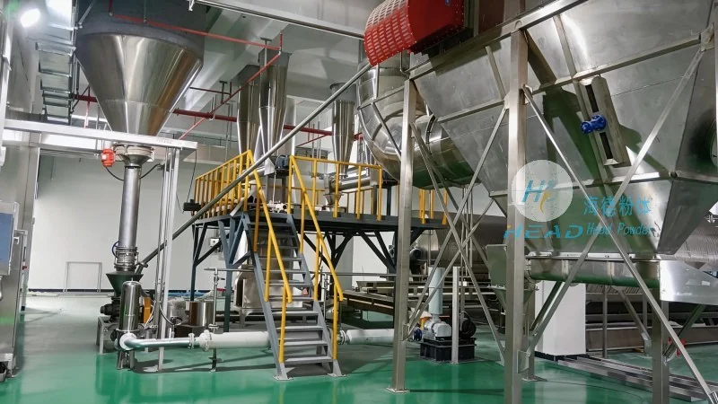 Proyecto de transporte neumático por presión positiva para arena de cuarzo para una empresa cerámica en Foshan, Guangdong