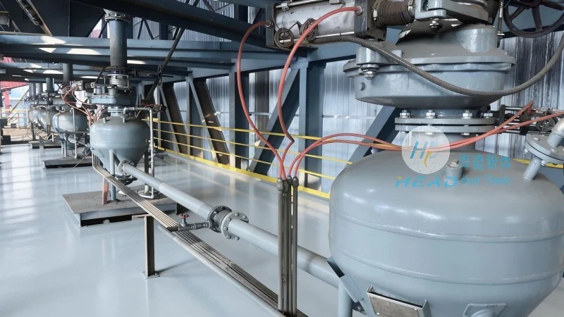 Estudio de caso sobre el transporte neumático en fase densa de carburo de silicio para una empresa cerámica en Xianyang, Shaanxi