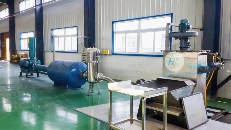 Proyecto de transporte neumático de pellets de polipropileno en una empresa petroquímica de Daqing, Heilongjiang