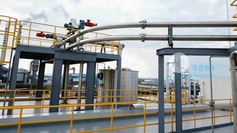 Estudio de caso sobre el proyecto de transporte neumático a presión positiva para partículas de cerámica en una empresa de materiales de construcción en Urumqi, Xinjiang