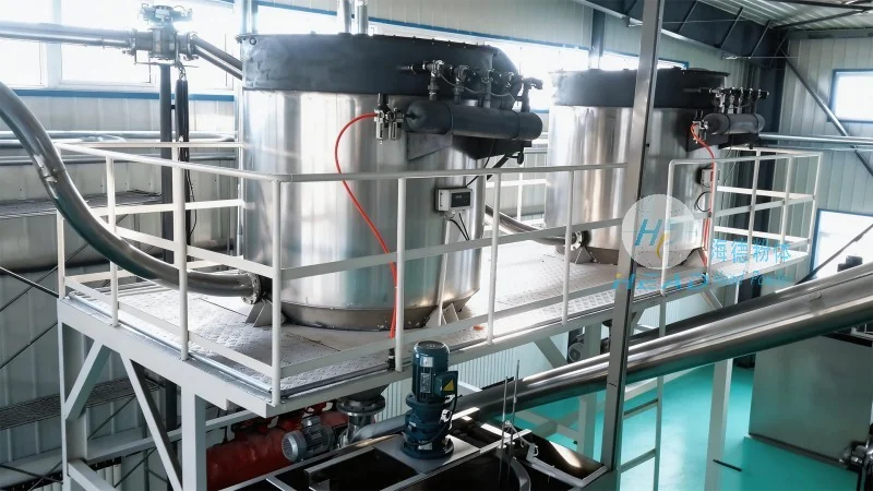 Proyecto de transporte neumático a presión positiva para polvo de minerales metalúrgicos de una empresa metalúrgica en Tangshan, Hebei