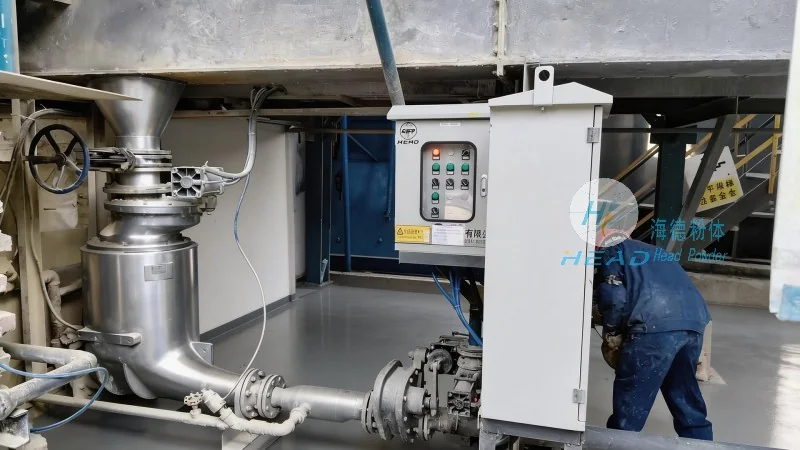 Sistema de transporte gas-neumático para los materiales del ánodo de baterías de iones de litio: Una visión detallada