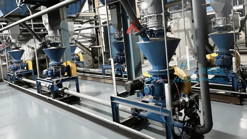 Estudio de caso de un proyecto de transporte neumático con circulación de hidruro de sodio y nitrógeno en una empresa química de Taiyuan, Shanxi