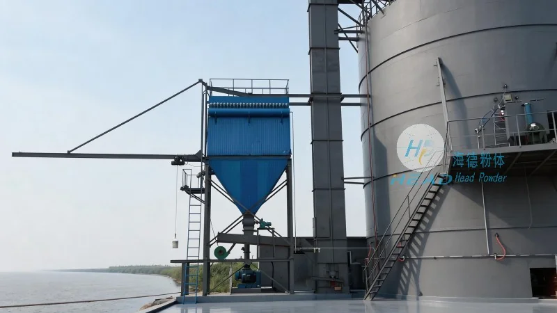 Proyecto de transporte neumático al vacío de polvo de azúcar para una empresa alimentaria en Xuchang, Henan