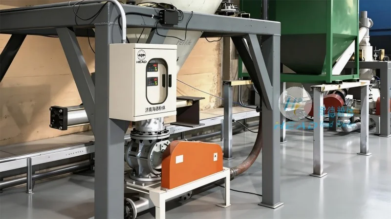 Proyecto de transporte neumático mixto de polvos en múltiples talleres en una empresa de dióxido de titanio en Ningbo, Zhejiang