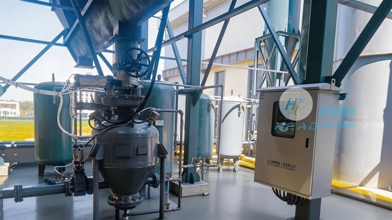 Estudio de caso sobre el transporte neumático en fase densa de carburo de silicio para una empresa cerámica en Xianyang, Shaanxi