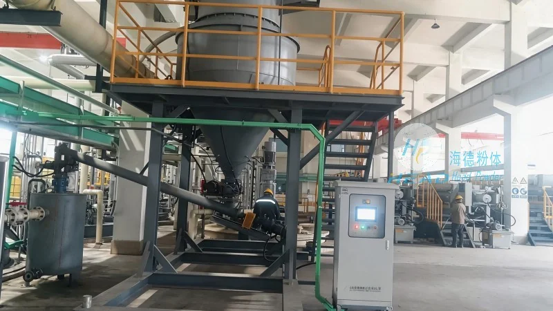 Estudio de caso sobre el transporte neumático en fase densa de dióxido de titanio para una empresa de materiales nuevos en Zhuhai, Guangdong