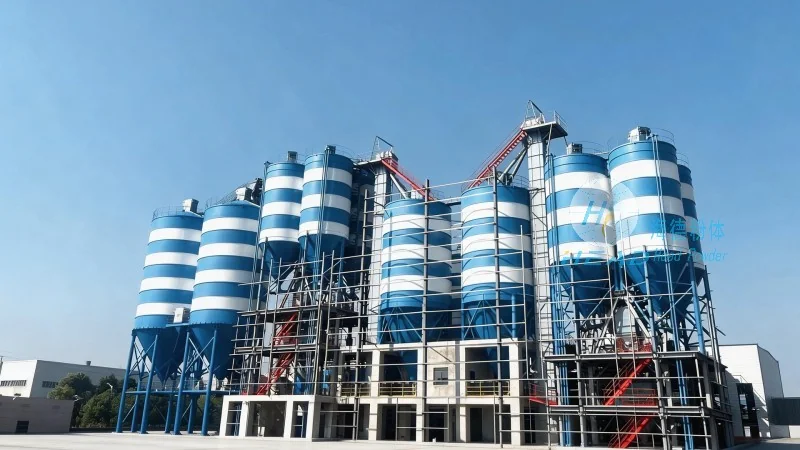 Estudio de caso de un proyecto de transporte neumático mixto para cloruro de amonio en una empresa química de Yichang, Hubei