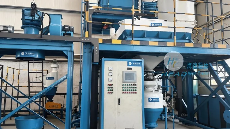 Estudio de caso sobre el transporte neumático a presión positiva de gránulos de cristales de sosa cáustica en una empresa química en Tianjin