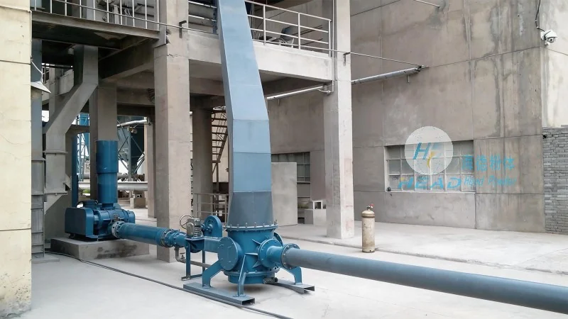 Estudio de caso de un proyecto de transporte neumático en fase densa para pellets de resina en una empresa química de Dalian, Liaoning