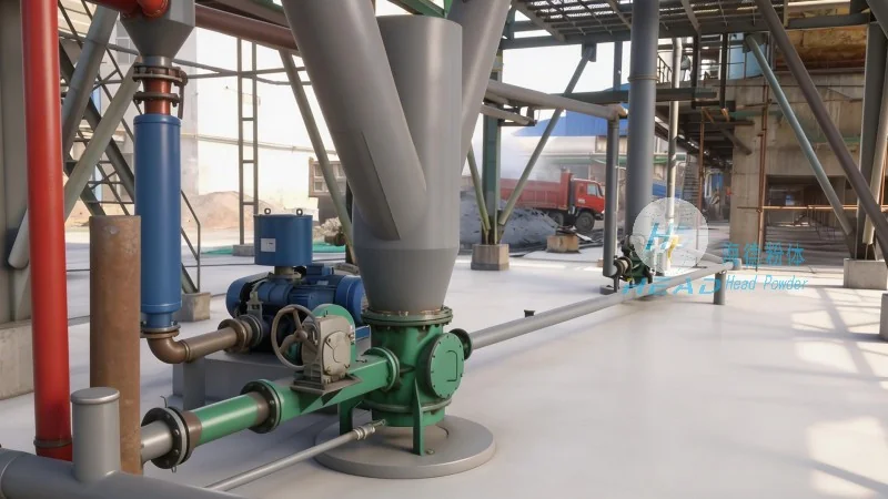 Estudio de caso sobre el transporte neumático híbrido de lotes de vidrio para una empresa de vidrio en Luoyang, Henan