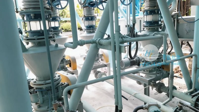 Estudio de caso de proyecto de transporte neumático mixto para polvo de concentrado de cobre en una empresa metalúrgica de Nanchang, Jiangxi