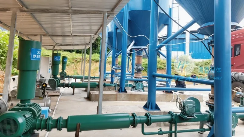 Estudio de caso del proyecto de transporte neumático en fase diluida para el polvo Mirabilite en una empresa química en Hami, Xinjiang