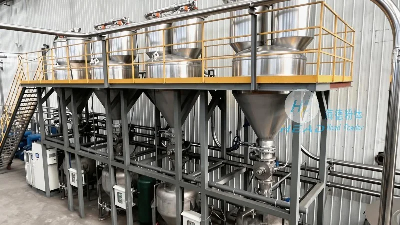 Un estudio de caso sobre un proyecto de transporte neumático mixto de trigo en granel para una empresa de granos en Tianjin