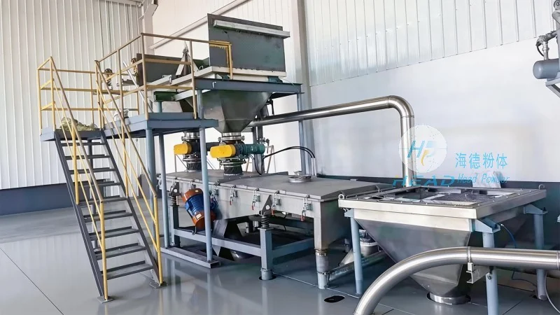 Estudio de caso del proyecto de transporte neumático en fase densa para polvo de carburo de silicio en una empresa de materiales nuevos en Wuhan, Hubei Estudio de caso del proyecto de transporte neumático en fase densa para polvo de carburo de silicio en una empresa de materiales nuevos en Wuhan, Hubei