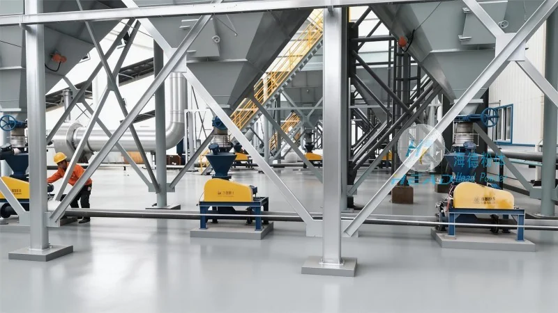 Estudio de caso del proyecto de transporte neumático en fase diluida con kaolin para una empresa cerámica en Qingyuan, Guangdong