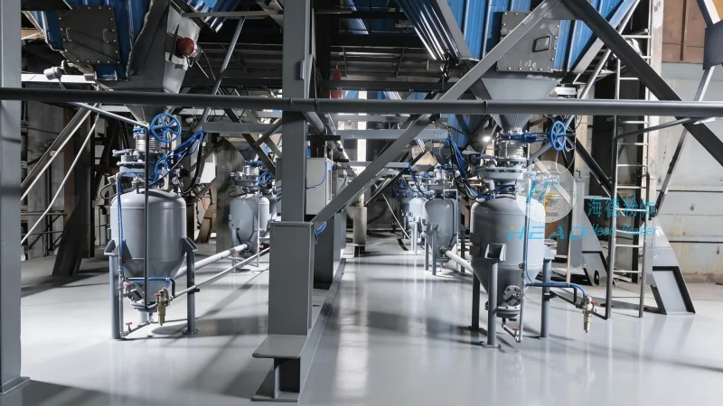Estudio de caso sobre el transporte neumático de fases densas de cenósferas de ceniza de aves en una empresa de materiales de construcción en Hohhot, Mongolia Interior