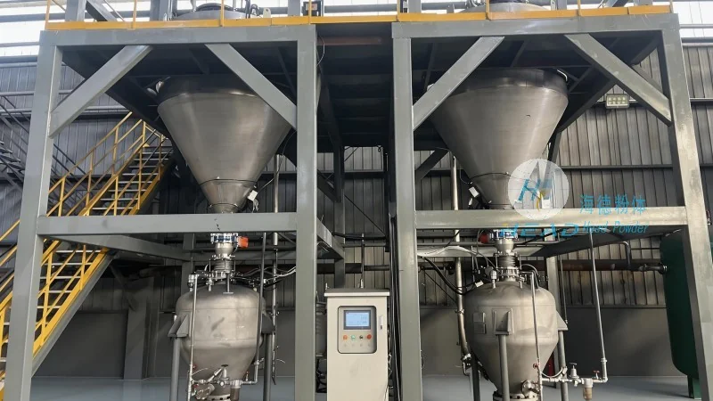 Proyecto de transporte neumático de pellets de polipropileno en una empresa petroquímica de Daqing, Heilongjiang