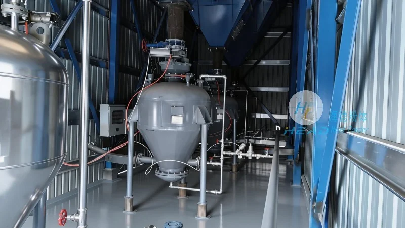 Estudio de caso de un proyecto de transporte neumático a presión negativa para polvo de cobalto en una empresa de carburo de silicio en Zhuzhou, Hunan