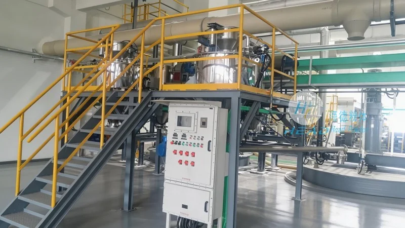 Proyecto de transporte neumático de pellets de polipropileno en una empresa petroquímica de Daqing, Heilongjiang