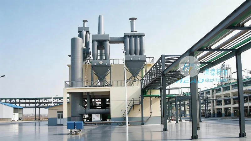 Proyecto de transporte neumático en fase densa de polvo de mineral spodumeno para una empresa minera en Nantong, Jiangsu